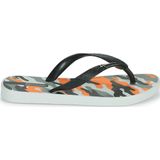 Ipanema Classic Kids Slippers Heren Junior - Grey/Black/Orange - Maat 31/32