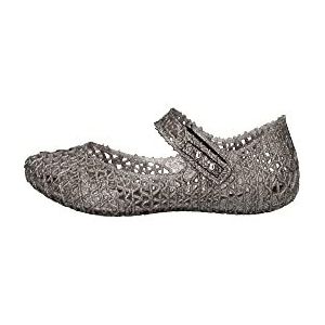 melissa Mini-bel, BB-papier, platte sandalen voor meisjes, Zwart, 27 EU