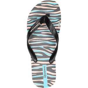 Ipanema - Slippers - Zwart - Roze - Lichtblauw - Synthetisch - Rubber