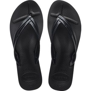 Havaianas - Sleehak - Damesslippers - Zwart
