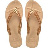 Havaianas Wedges Dames Slippers - Goud - Maat 41