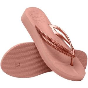 Havaianas damesslipper met sleehak, Crocus Rose, 1 VK