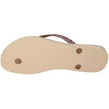 Havaianas Slim Glitter Ii Dames Slippers - Lichtroze Goud