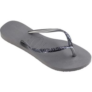 Havaianas - Slim Glitter II - Teenslippers - Steel Grey - Rubber