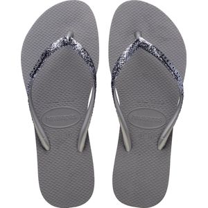 Havaianas - Slim Glitter II - Teenslippers - Licht Grijs