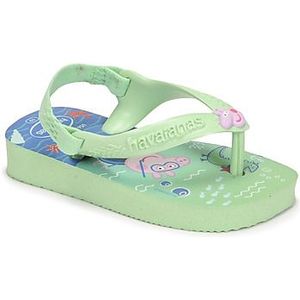 Havaianas - Peppa Pig - Babysandalen - Groen - Synthetisch/Rubber