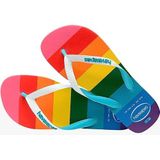 Havaianas Top Pride Allover, uniseks teenslippers, Blauw