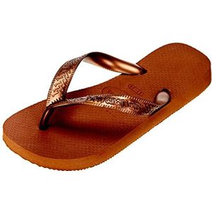 Havaianas damestop Tiras-slipper, roest/metallic koper, 1/2 VK