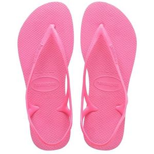 Havaianas Sunny II platte sandaal voor dames, Crystal Rose, 3/4 UK, Kristallen Roos, 35/36 EU