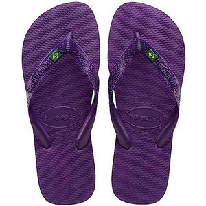 Havaianas Brasil 4000032 Slippers uniseks-volwassene,Paars (New Purple),33/34 EU