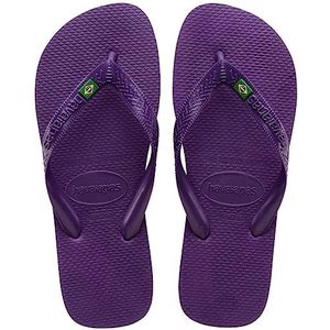 Havaianas Brasil 4000032 Slippers uniseks-volwassene,Paars (New Purple),43/44 EU