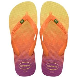 Havaianas Brasil Fresh teenslippers voor volwassenen, uniseks, Citroengeel