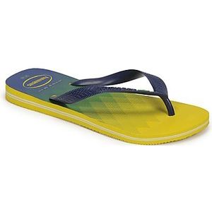 Havaianas unisex Brasil Fresh-slipper, citrusgeel marine, 33/34 EU