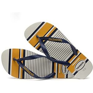 Havaianas Top Nautisch Wit/Marineblauw/Mosterd 35/36