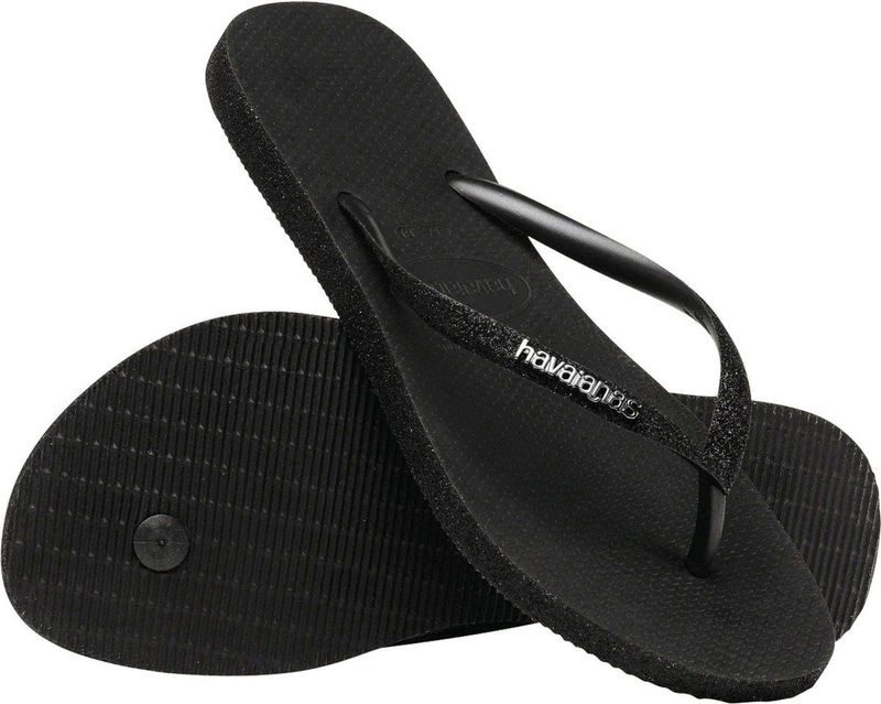 Havaianas  SLIM SPARKLE II  slippers  dames Zwart