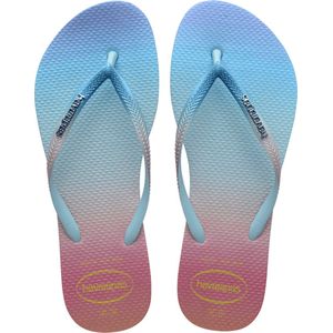 Havaianas SLIM GRADIENT - Blauw/Roze - Maat 39/40 - Dames Slippers