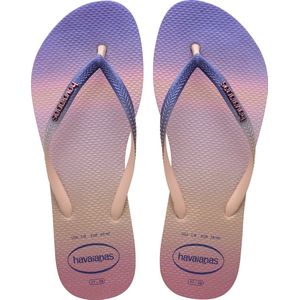 Havaianas Slim Gradient Sunset Slippers - Rosé