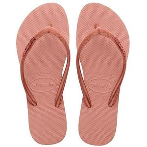 Havaianas damesslipper, roze, 1/2 VK