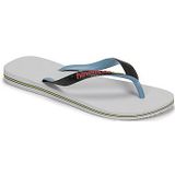 Havaianas  BRASIL MIX  slippers  dames Wit