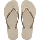 Havaianas Slim Dames Slippers - Beige - Maat 33/34