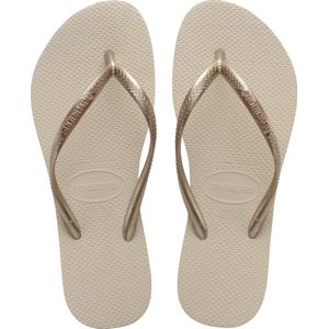 Havaianas Slim Dames Slippers - Beige - Maat 33/34