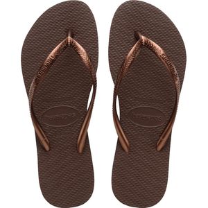 Havaianas Havaianas - Slim Bruin Rubber Teenslippers Dames