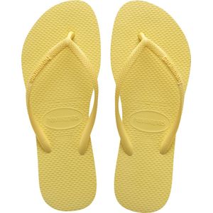 Havaianas Slim Damesslippers, Citroen Geel