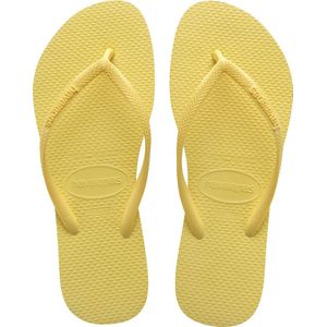 Havaianas Unisex Slim Flip Flops, Citroen Geel, 39/40 EU