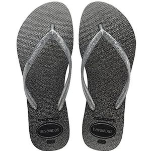 Havaianas damesslipper, zwart, 1/2 VK