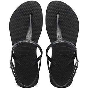 Havaianas Twist platte sandalen, zwart, 27/28 EU, Zwart, 31/32 EU