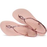 Havaianas Luna Premium Ii Dames Slippers - Roze/Metallic - Maat 39/40