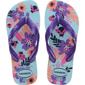 Havaianas  KIDS FLORES  slippers  kind Blauw