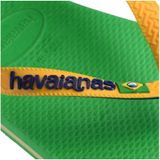 Havaianas Brasil Mix teenslippers groen/geel