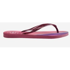 Teenslippers Slim Palette Glow HAVAIANAS. Rubber materiaal. Maten 29/30. Roze kleur