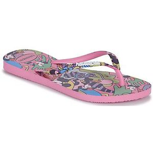 Havaianas  SLIM DISNEY STYLISH  slippers  dames Roze