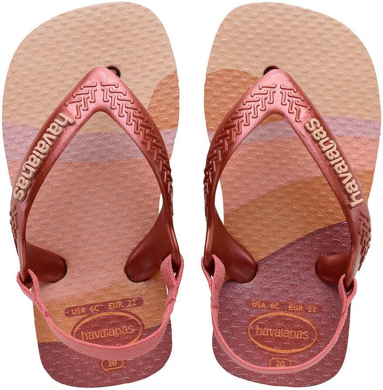 Havaianas Meisjes Baby Mini Me Ballet Rose/Mahogany ROSE 22