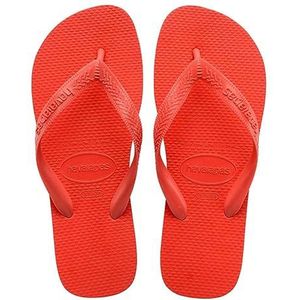 Havaianas Unisex Brasil Logo Flip Flops, Rode Crush, 45/46 EU