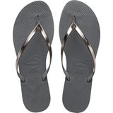 Slipper Havaianas Women You Metallic Grey Steel Metallic Graphite