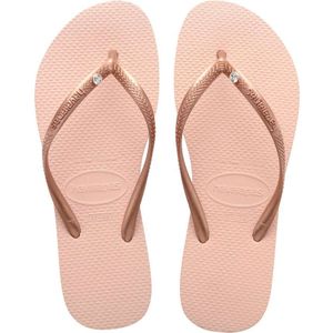 Havaianas Slim Crystal Teenslippers Rosé