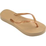 Havaianas - Slim Flatform - Teenslippers - Goudkleurig - Rubber