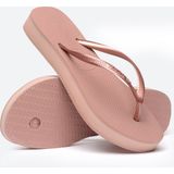 Havaianas Slim Flatform - Damesslipper - Grijs - Rubber