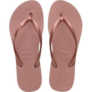 Slim slippers Flatform HAVAIANAS. Plastic materiaal. Maten 39/40. Roze kleur