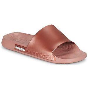 Slippers Sneakers Havaianas Slide Classic Metallic - Kinderen  Roze/goud  Dames