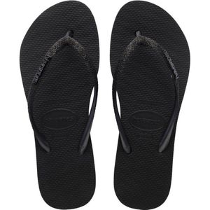 Havaianas SLIM FLATFORM Zwart/36 Dames Slippers
