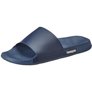 Slippers Slide Classic Brazil HAVAIANAS. Rubber materiaal. Maten 41/42. Blauw kleur