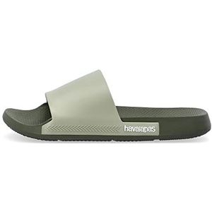 Havaianas Unisex Slide Klassieke flip-flop, groen, 1/2 VK
