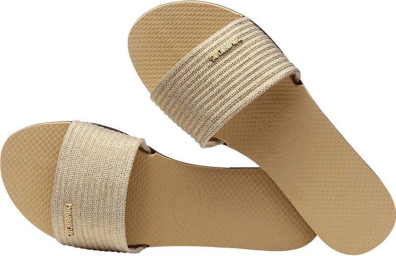Havaianas - You Malta Metallic - Slippers - Goud