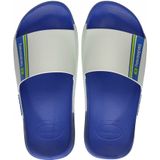 Slippers Slide Classic Brazil HAVAIANAS. Rubber materiaal. Maten 41/42. Blauw kleur