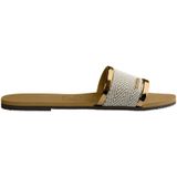 Havaianas - Dames sandalen en slippers - You Trancoso Premium Bronze voor Dames - Maat 35-36 - Goud