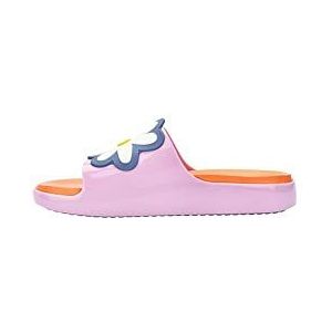 melissa Mini melissa Cloud Slide + Fabula Inf, platte sandalen voor meisjes, Roze